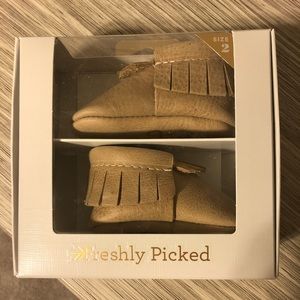 Freshly Picked Weathered Brown Moccasins